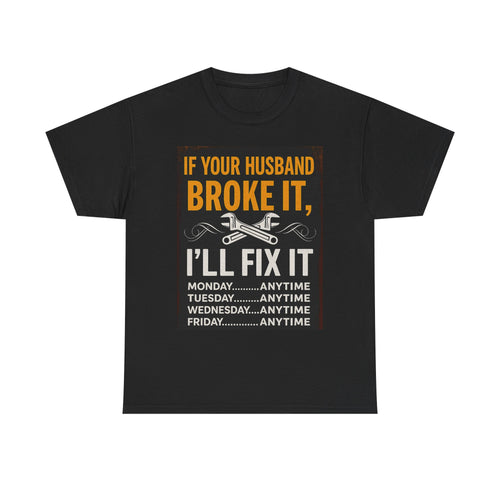 funny blue collar tee