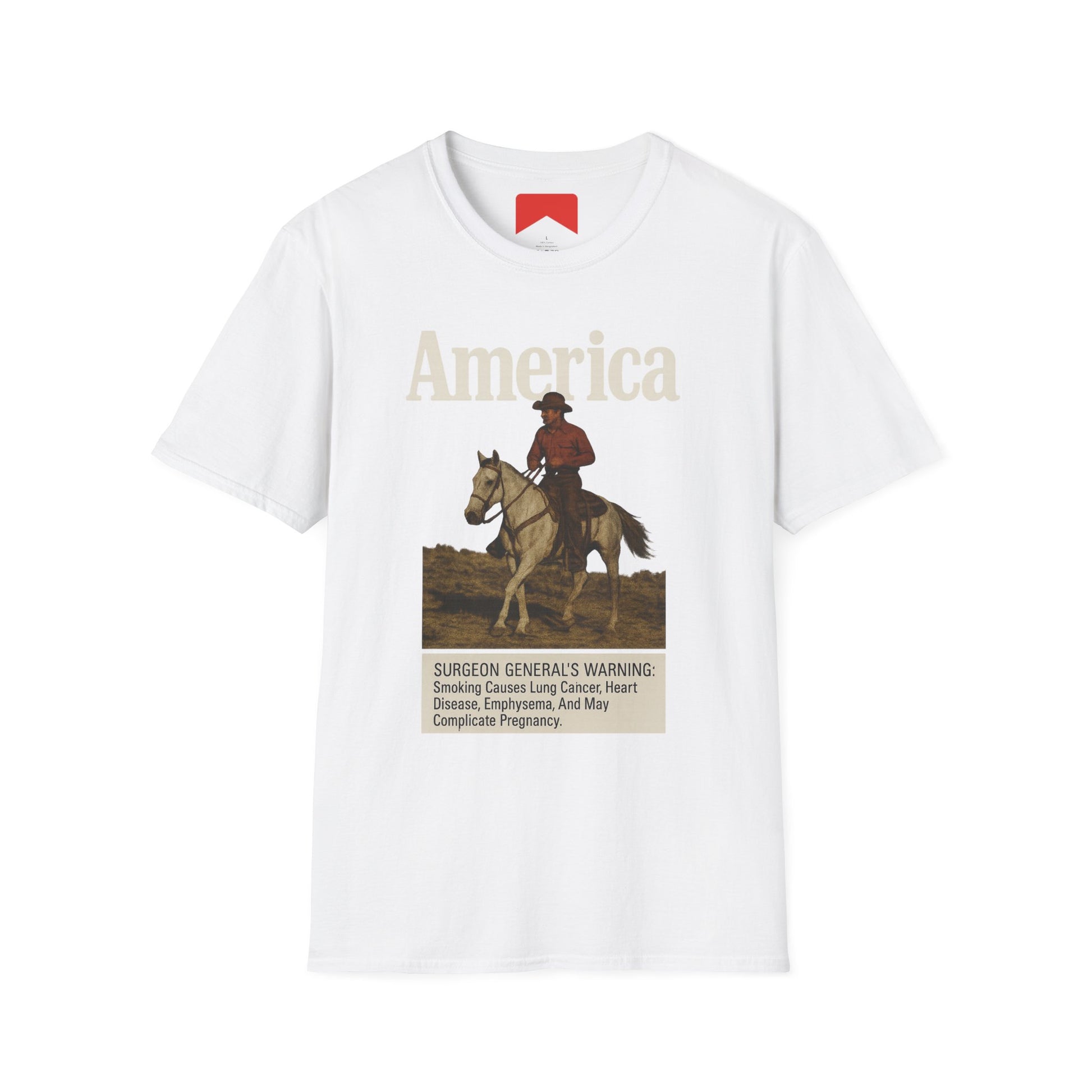 vintage cigarette American t shirt